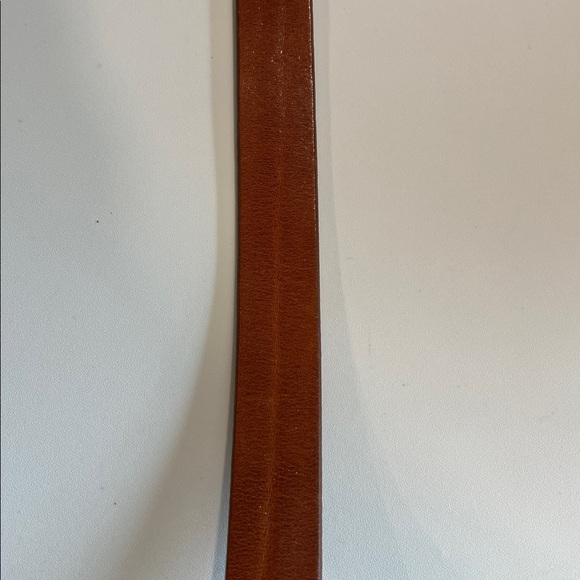 J. Crew Rich Brown Leather Belt - small - Picture 7 of 8